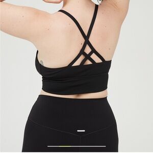 Aerie Real Me Strappy Back Sports Bra